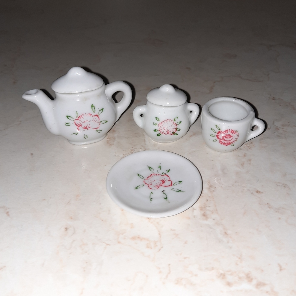 Miniature Trinket Dishes Mini Flower Dishes